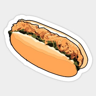 Hot Dog Sticker